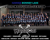 2019 Sumner Bonney Lake Warriors LAX